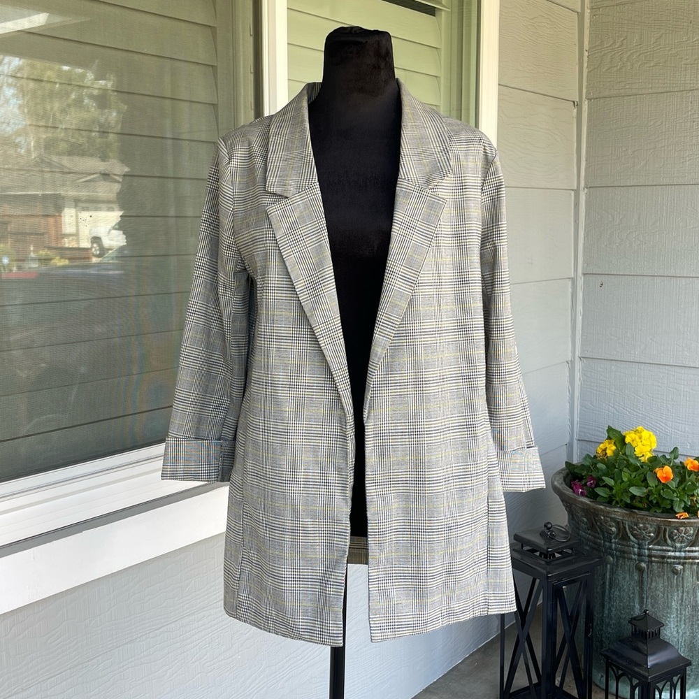 Plaid Coat